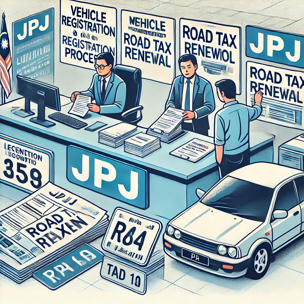 Vehicle Licensing Fee and Vehicle Registration Guide (JPJ)